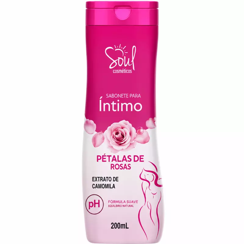 Sabonete Íntimo Pétalas de Rosa Soul