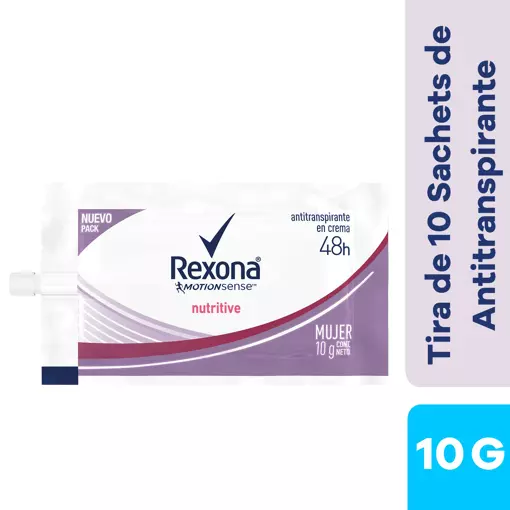 DESODORANTE SACHET REXONA MUJER 10GR