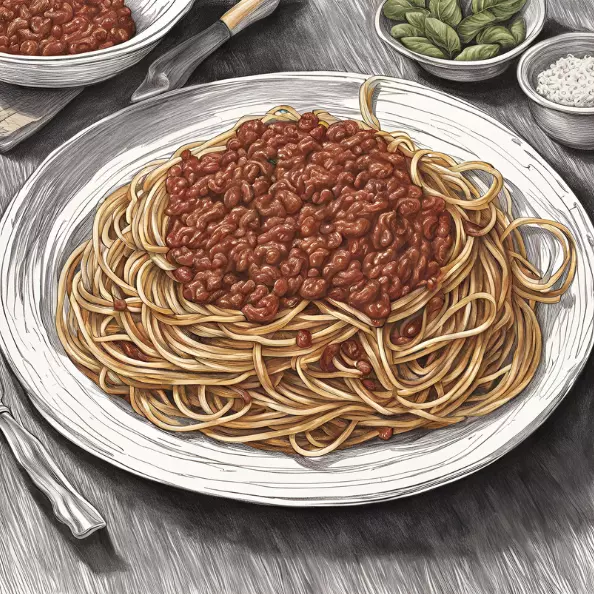 Espaguete a Bolonhesa