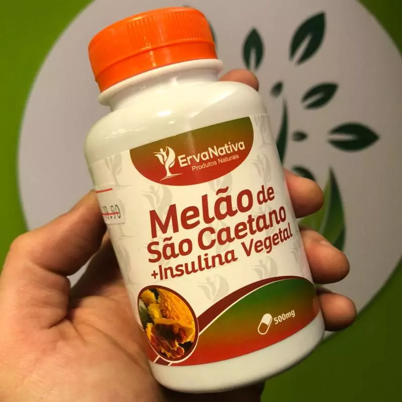 Melão de São Caetano + Insulina