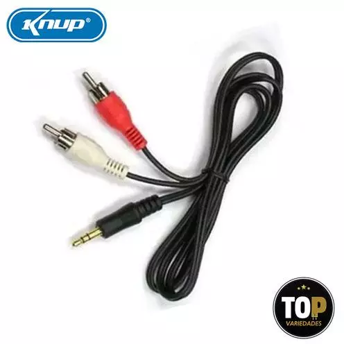 Cabo Auxiliar P2 -Rca (áudio)