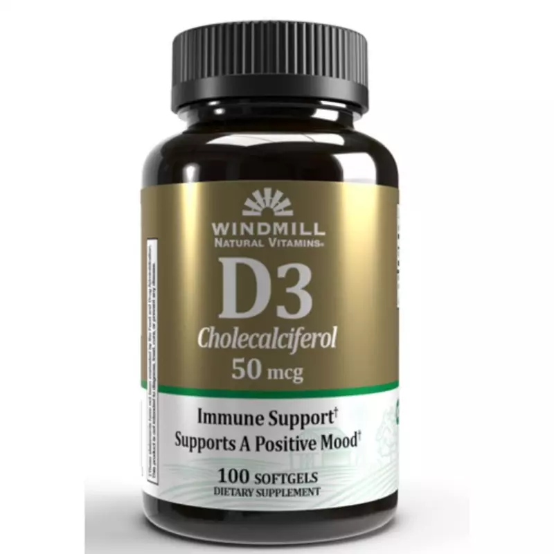 VITAMINA D3 50MCG X 100 CAPS