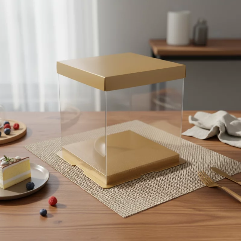 1192D CAJA DE ACETATO  - 30X30X18CM