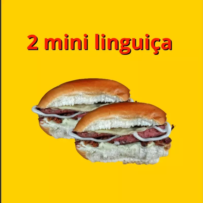 2 mini linguiça