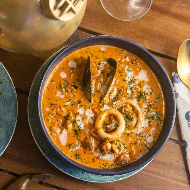 Cazuela de Mariscos