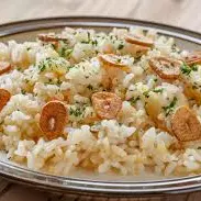 Arroz com alho