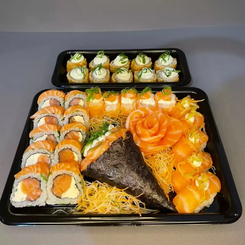 COMBO SALMÃO 35 PEÇAS + TEMAKI