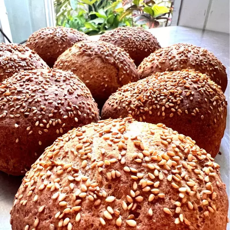 Pac c/ 3 Paes Lanche Vegano (360 grs