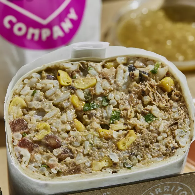 Burrito de carnitas