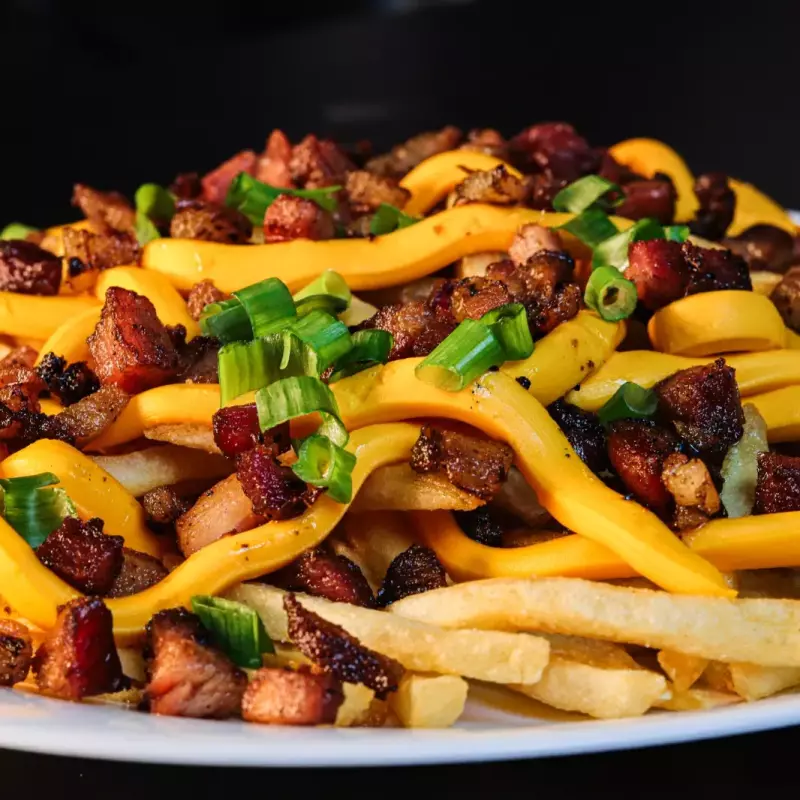 Batata com Cheddar e Bacon