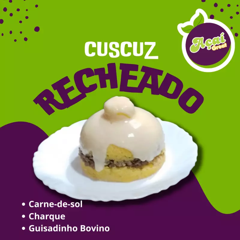 CUSCUZ RECHEADO