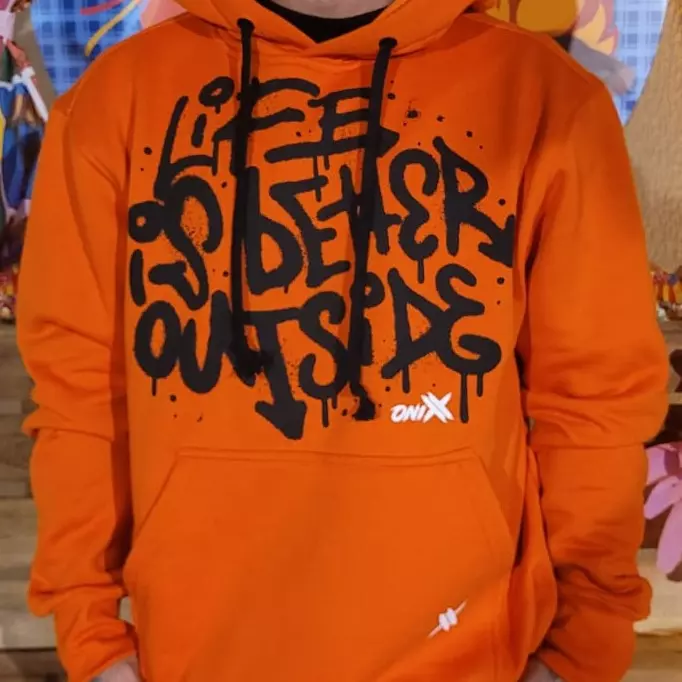 MOLETOM ONIXX LARANJA