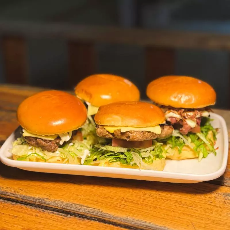 Combo 4 Mini Burguer.