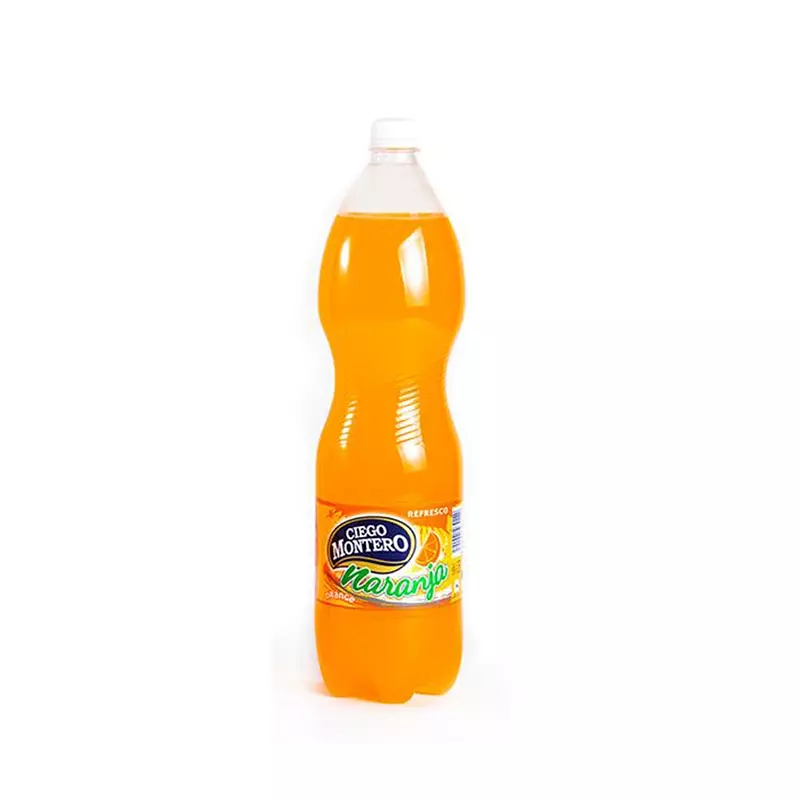 Refresco gaseado de naranja 1.5L