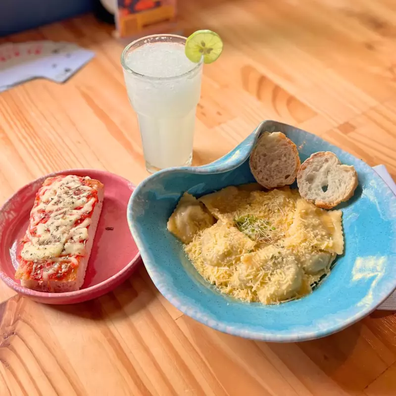 Combo ravioli de carne della casa