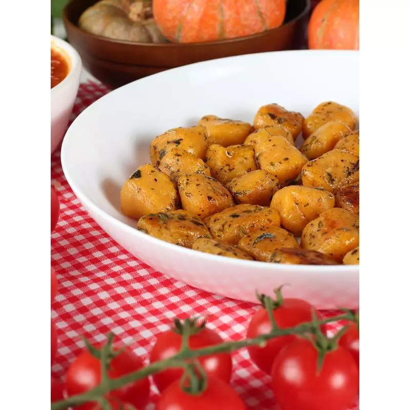 NHOQUE DE ABÓBORA (GNOCCHI Di ZUCCA)
