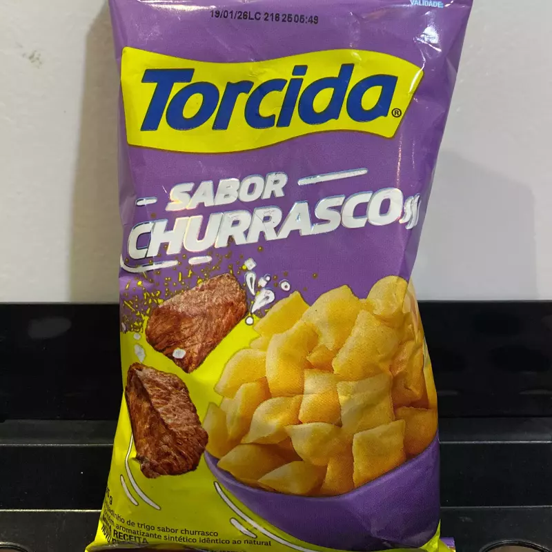 Salgadinho Sabor Churrasco Torcida 3