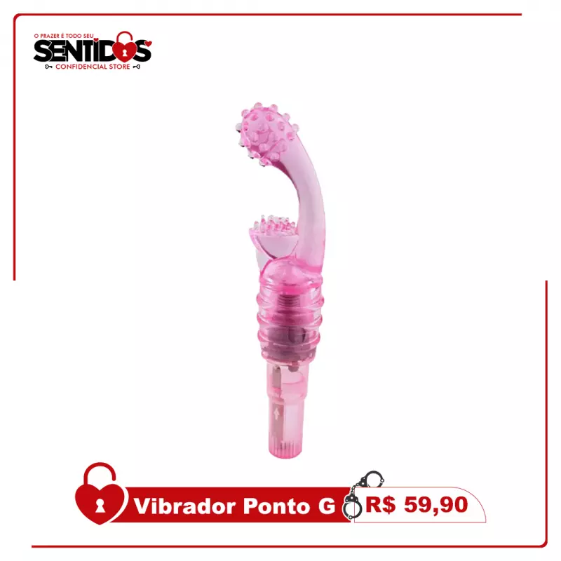 Vibrador Rocket Ticklers 2 em 1