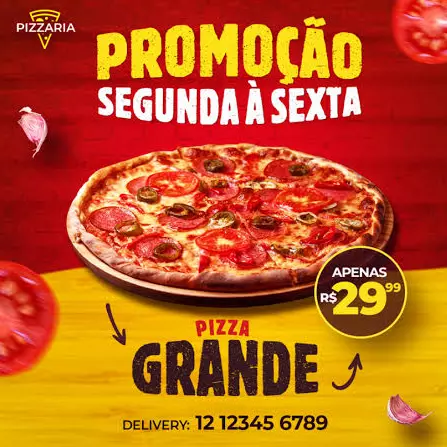 Promoção Pizza Grande