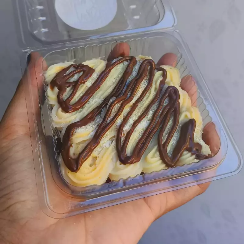 Escondidinho de Brownie Ninho
