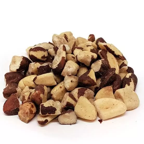 Castanha do Pará quebrada