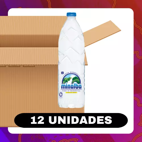 Bulto Minalba Agua 1.5l