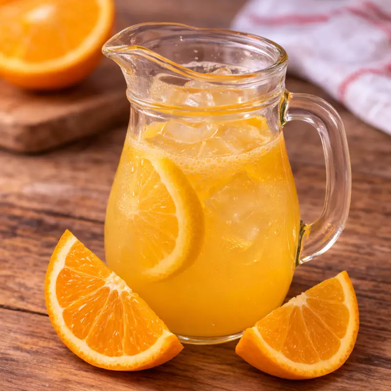 JARRA CHICA DE JUGO NARANJA