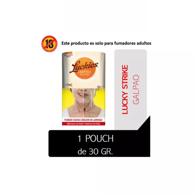 Tabaco Lucky Galpao 30 Grs