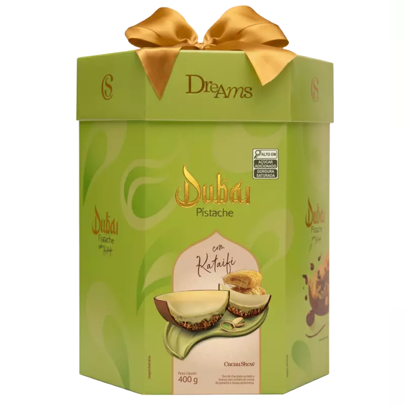 Ovo Páscoa Dubai Pistache 400g