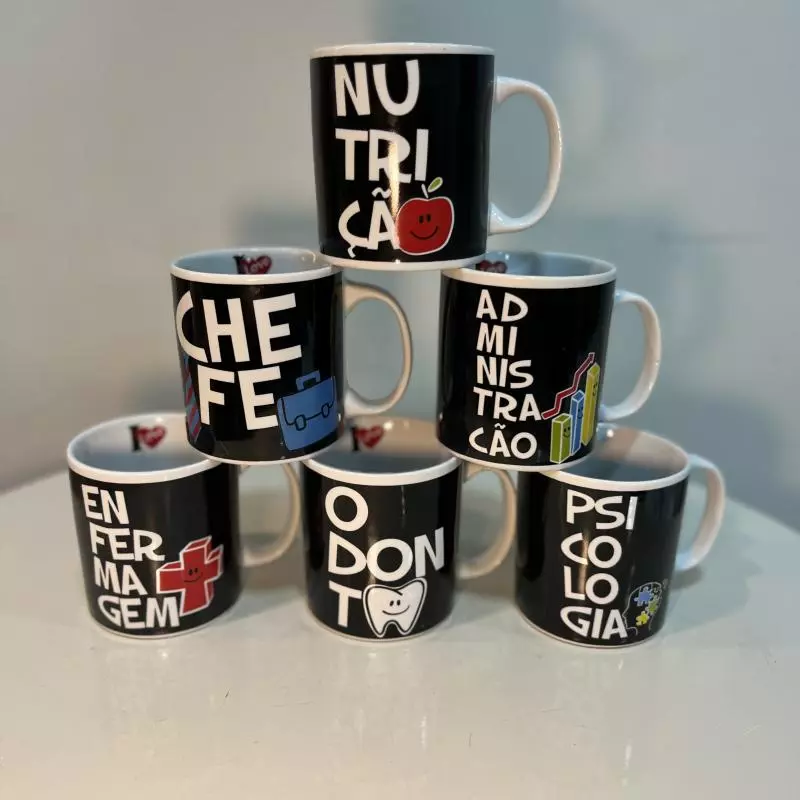 Caneca Profissões FAIXA COD 45669