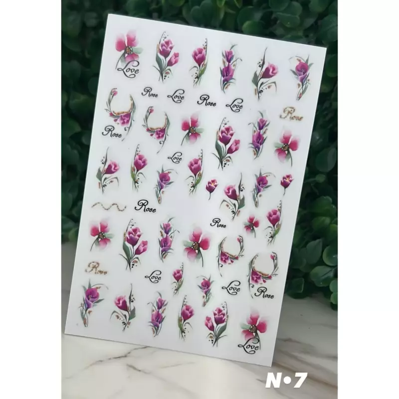 Adesivo Aquarela N•7