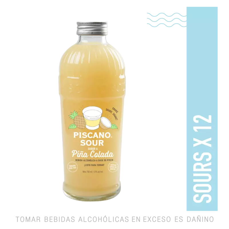PISCANO SOUR PIÑA COLADA700 ml