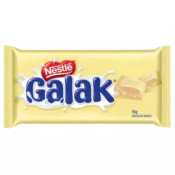 CHOCOLATE BRANCO GALAK PACOTE 80G