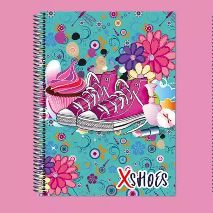 Caderno Univ. 20m XShoes - Máxima