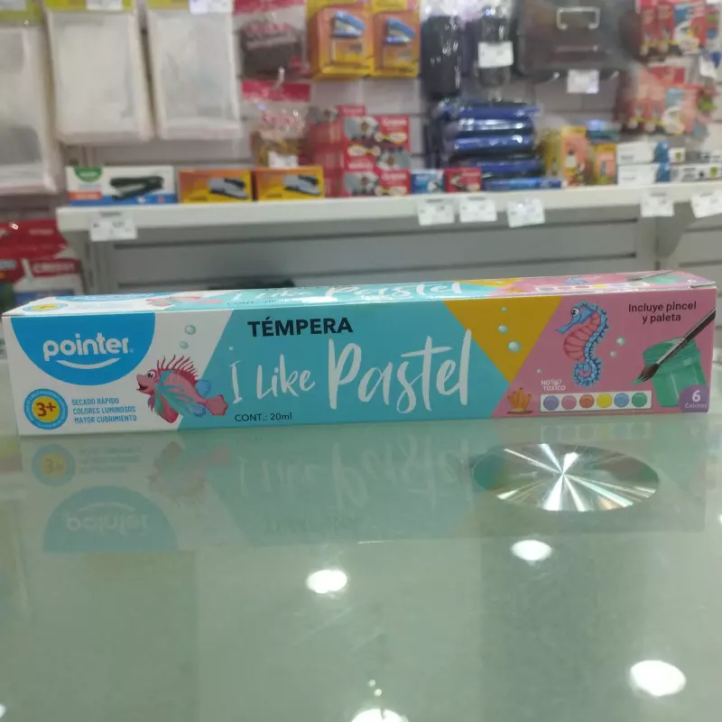 Tempera pastel Pointer