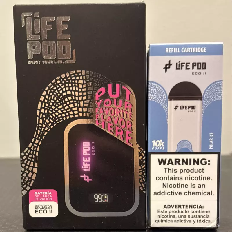 KIT LIFE POD ECO 2 10k POLAR ICE