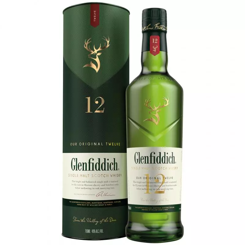 GLENFIDDICH 12 AÑOS