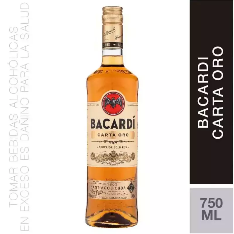 RON BACARDI ORO - 750 ML