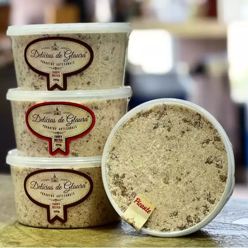 Farofa de Mandioca Rústica