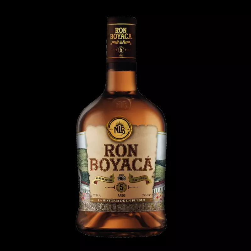 Ron Boyacá 5 Años Botella 750ml