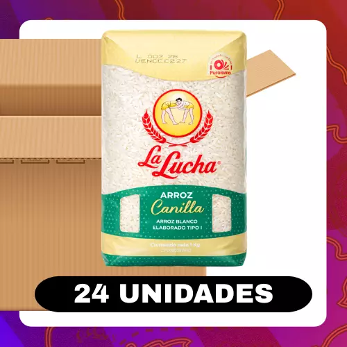 Bulto La Lucha Arroz 1kg