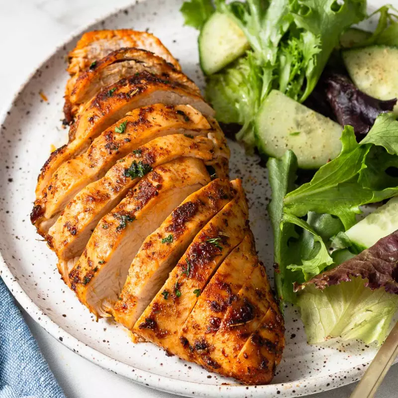 Pechuga de pollo Al Carbon