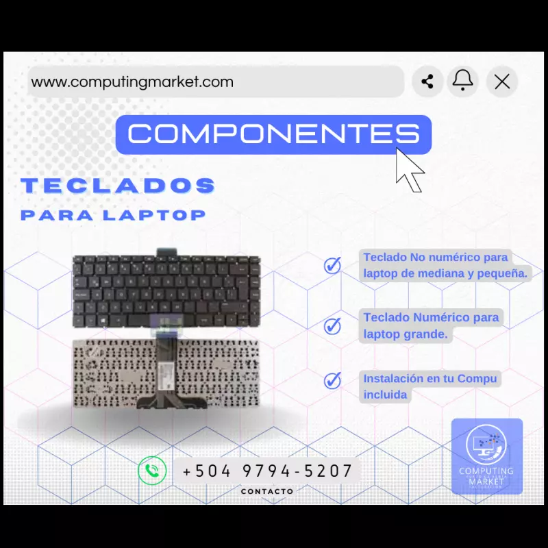 Teclado para Laptop
