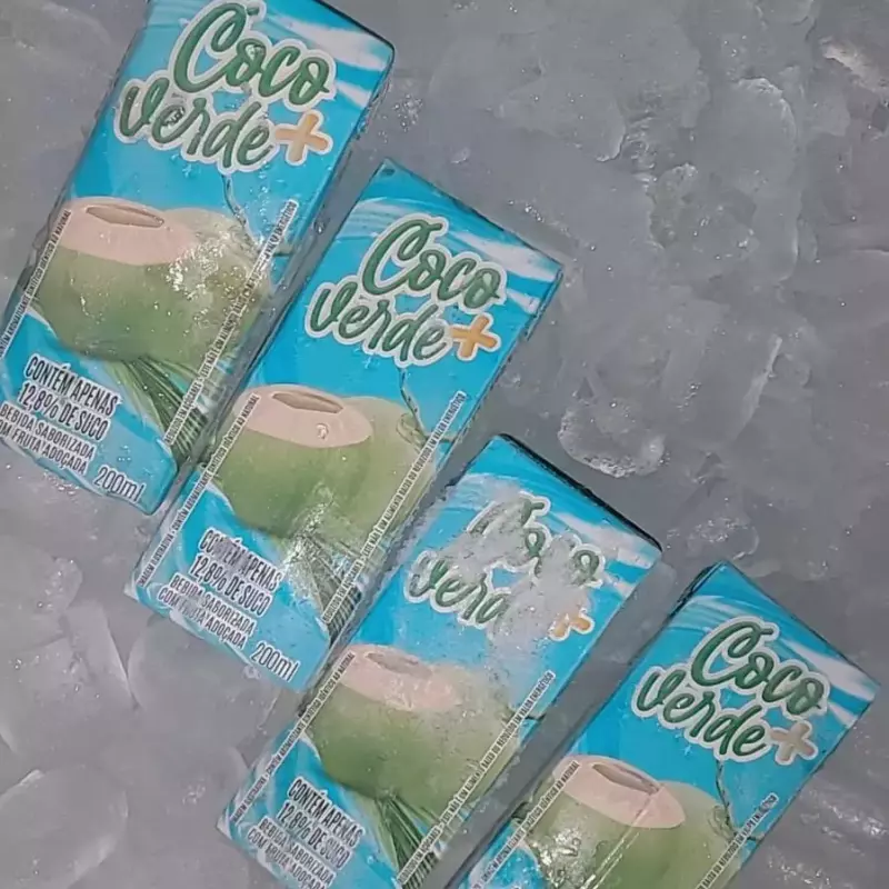 4 Gelo de água de coco