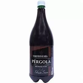 Vinho Pergola tinto suave 1,470ml