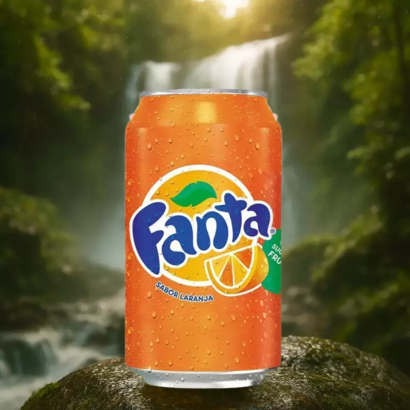 Refrescante Fanta Laranja Lata 350ml
