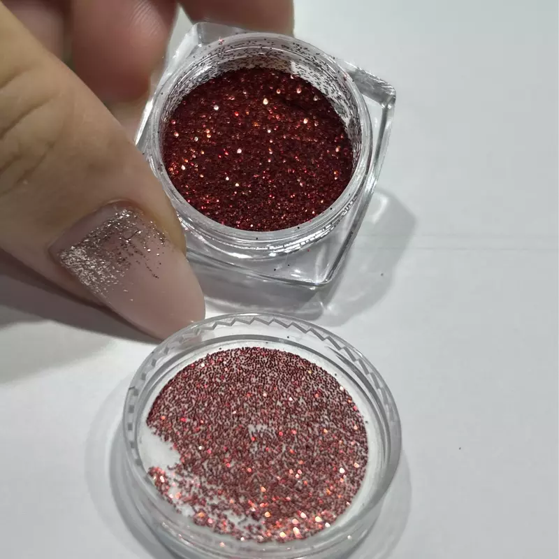 Glitter Vermelho N•003