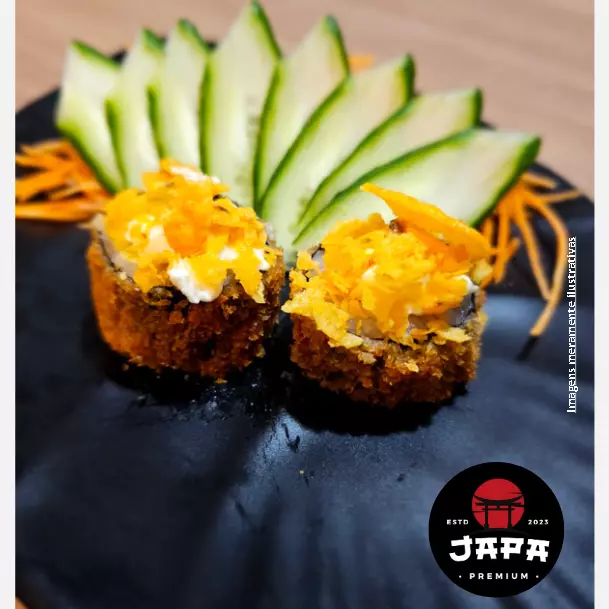 HOT HOLL SALMÃO C/ DORITOS - (10 UN)