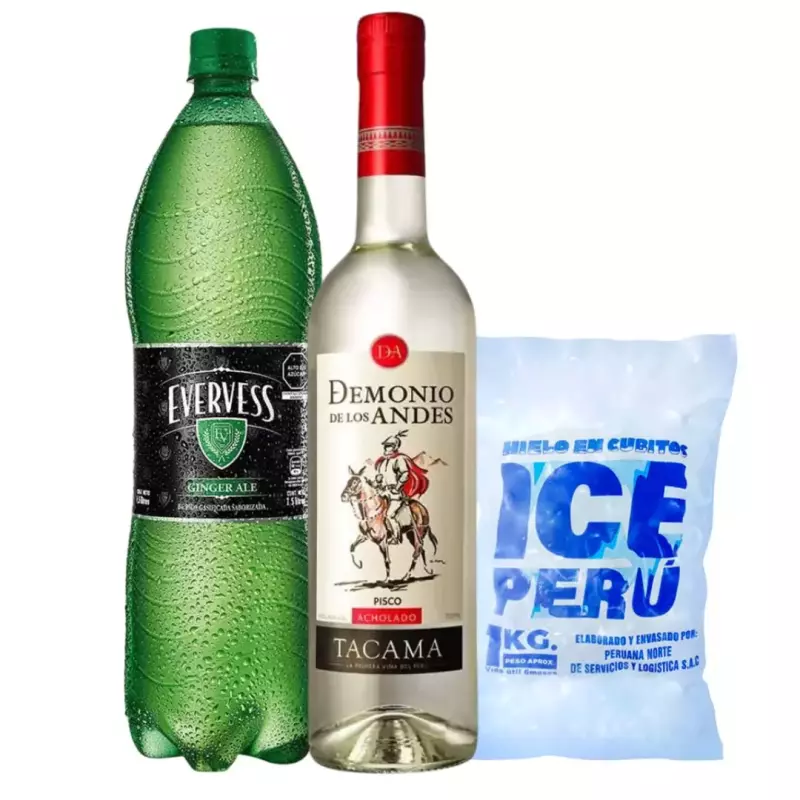Combo Pisco Demonio de los Andes