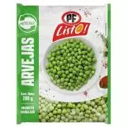 Arvejas congeladas 200g pf